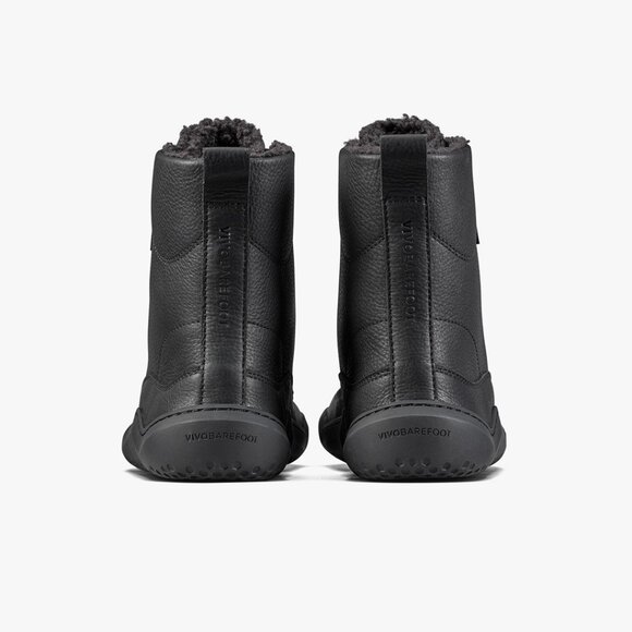 Vivobarefoot Gobi Boot Warmlined Womens in Obsidian - Picture 4 of 7
